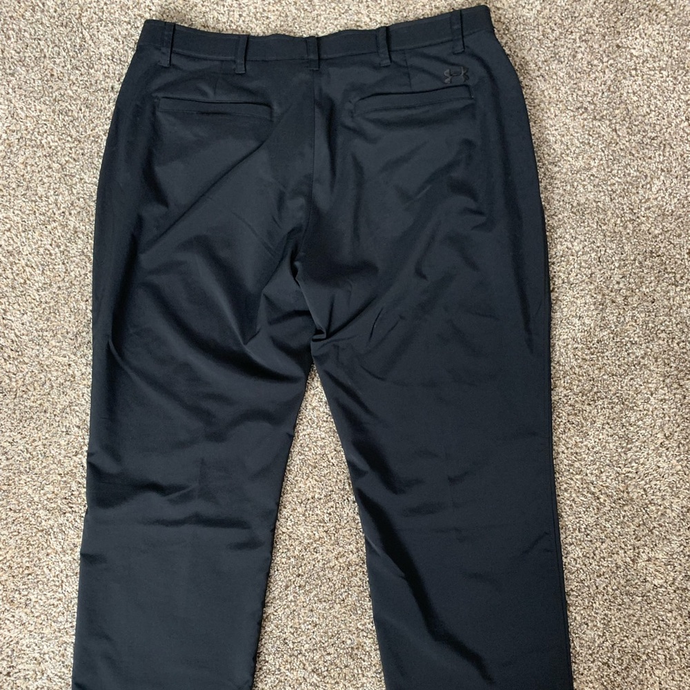 Mens Under Armour Golf Pants Black, 40x32